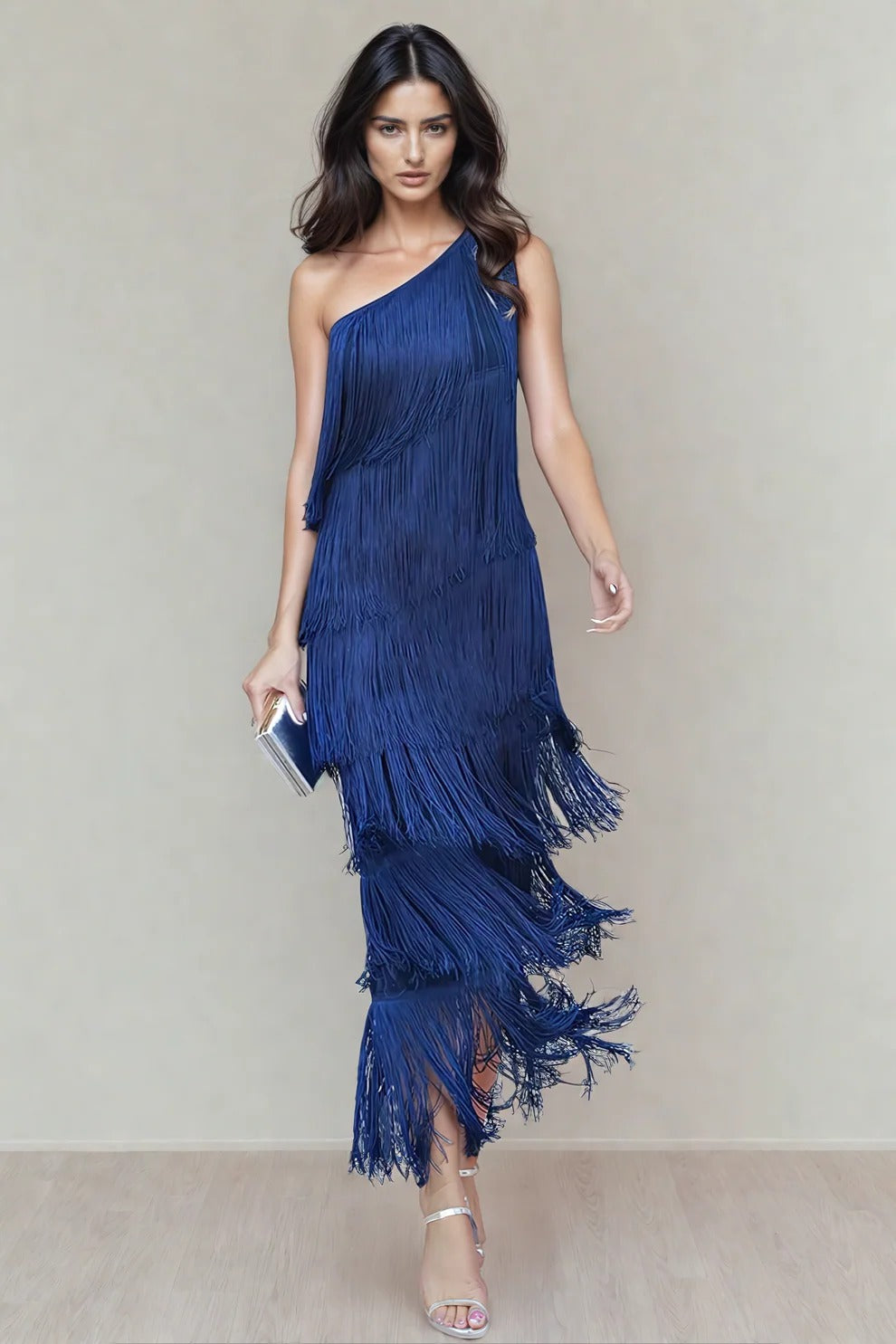 Vestido Atemporal de Flecos